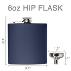 6 oz Hip Flask - Custom Engraved