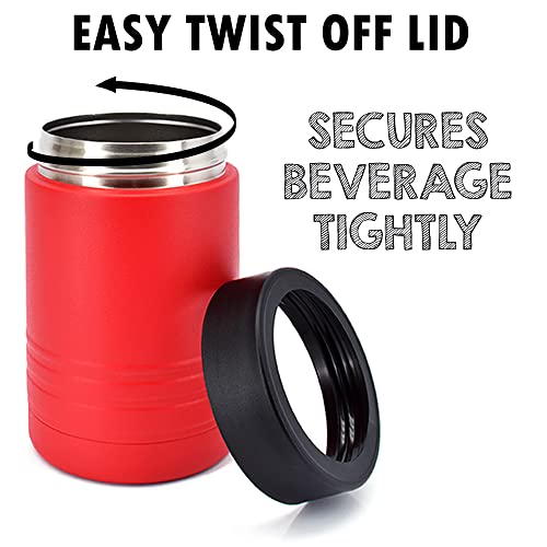 4-in-1 Insulated 12 oz Can Cooler - Blank
