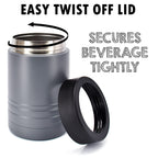 4-in-1 Insulated 12 oz Can Cooler - Blank