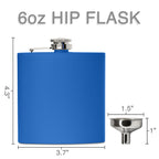 6 oz Hip Flask - Custom Engraved