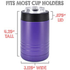 4-in-1 Insulated 12 oz Can Cooler - Blank