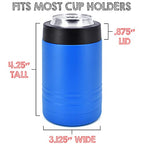 4-in-1 Insulated 12 oz Can Cooler - Blank