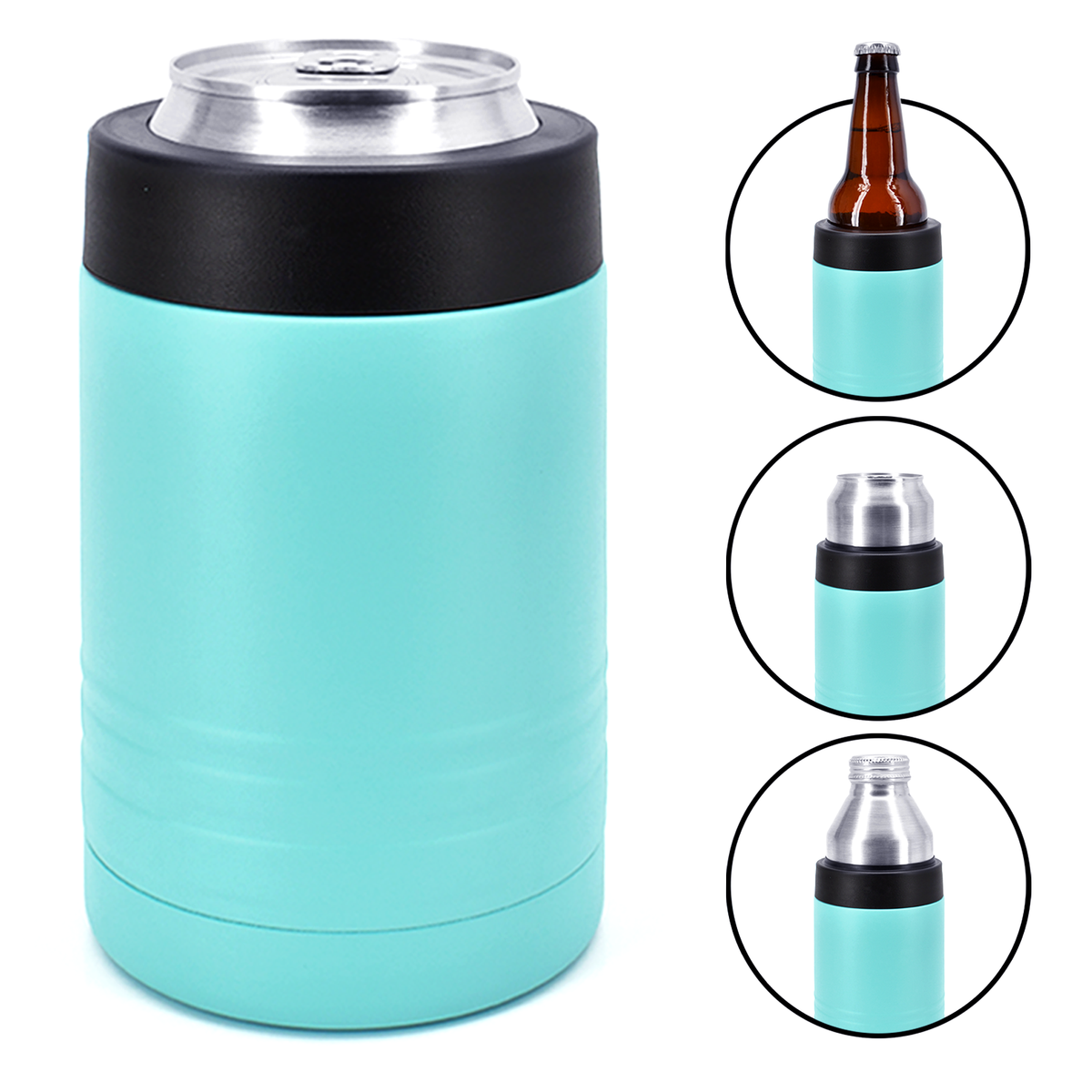 4-in-1 Insulated 12 oz Can Cooler - Blank