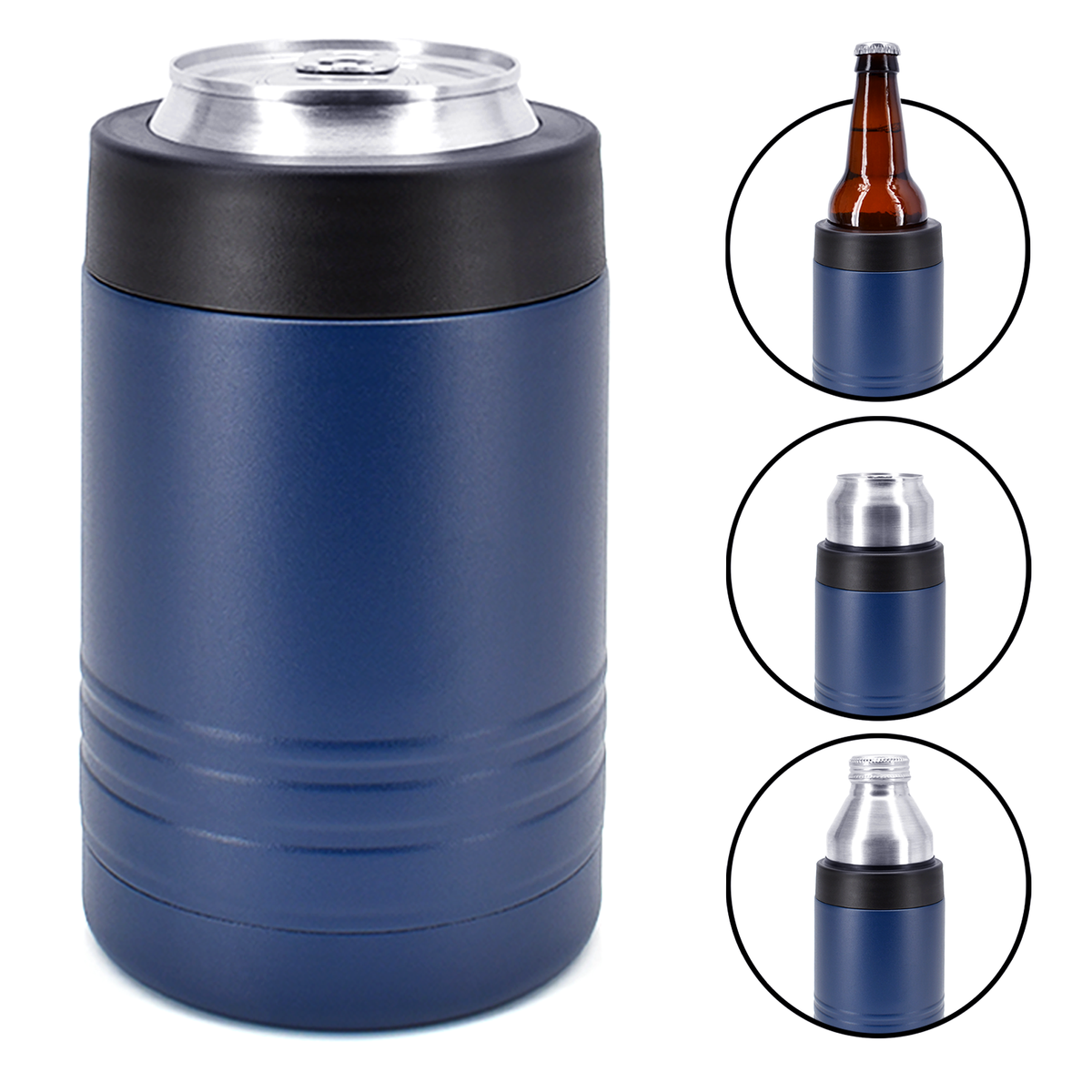 4-in-1 Insulated 12 oz Can Cooler - Blank