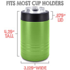 4-in-1 Insulated 12 oz Can Cooler - Blank