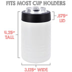 4-in-1 Insulated 12 oz Can Cooler - Blank